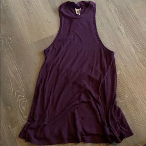 Purple tank top